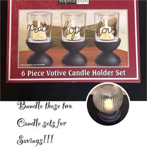 COPY - Battery operated candle and NIB votive can…